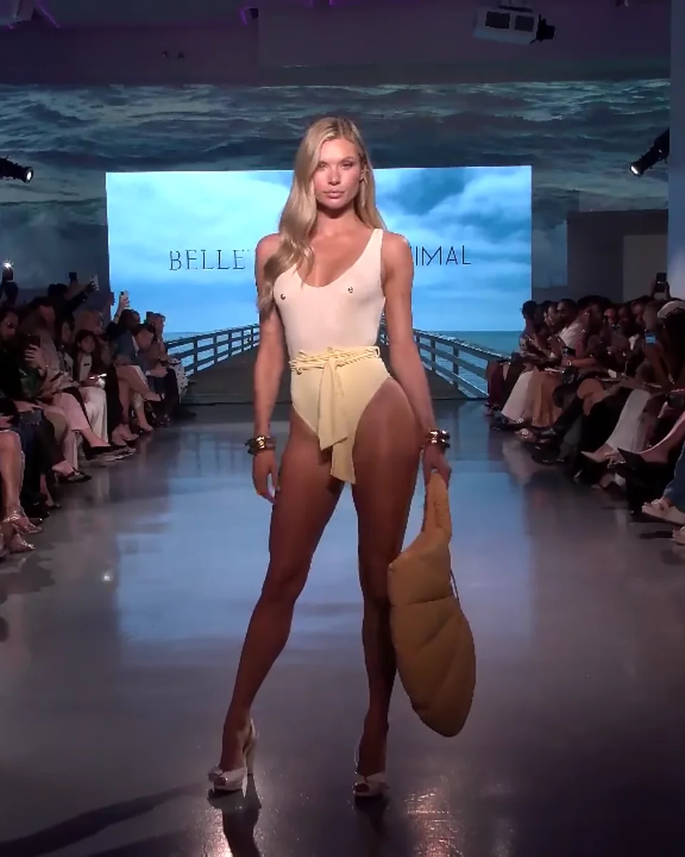 BELLETAGE X L'ANIMAL runway collection look 2