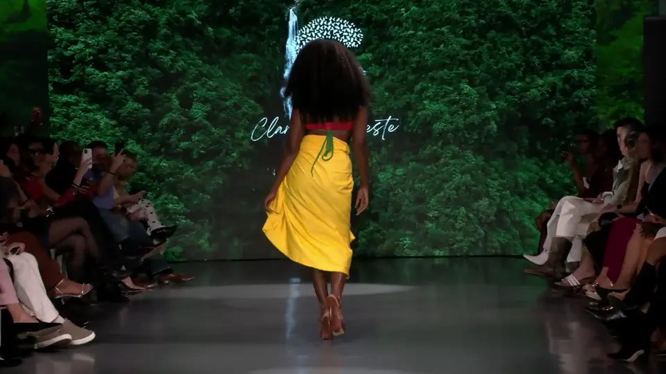 Clarise Celeste on the NYFW Shows 2025 runway